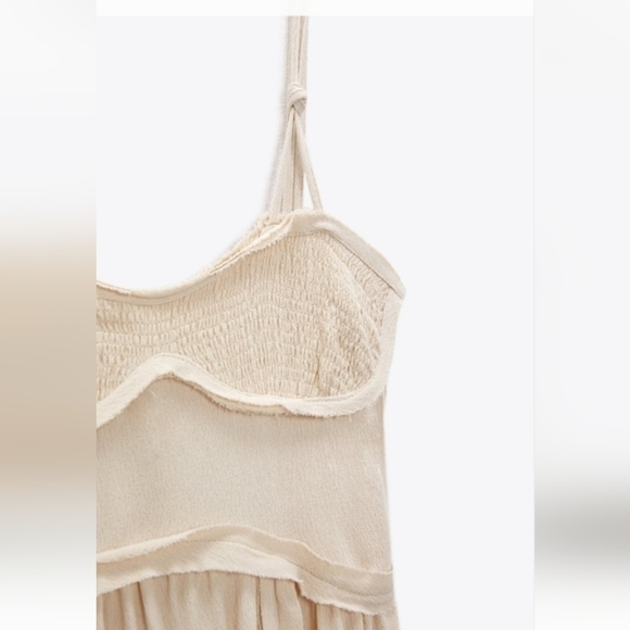 ZARA long strappy Casual Flowy Summer dress - Picture 8 of 12